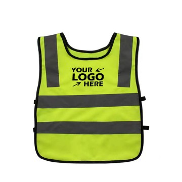 Kids Reflective Cloth Mesh Safety Vest High Visibility